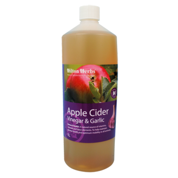Apple Cider vinegar & garlic - 1L - Front